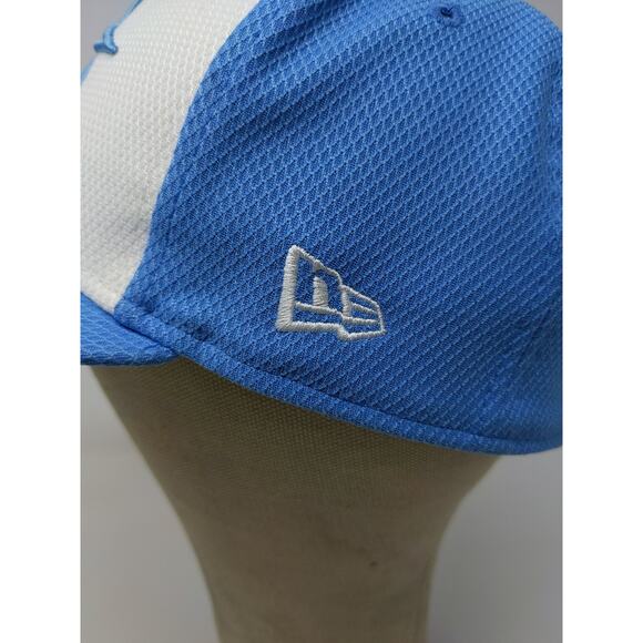 New Era 59Fifty MLB Tampa Rays 2017 Florida Hat SZ 7 1/4 White Blue Embroidered - Picture 5 of 14